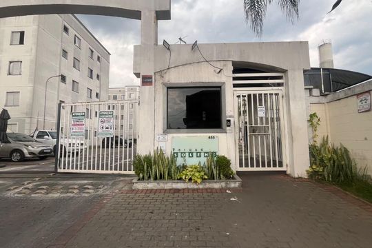 Fachada e portaria de apartamento para alugar com 2 quartos, 52m² em Vila Urupes, Suzano