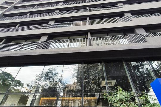 Fachada de kitnet/studio à venda com 1 quarto, 37m² em Vila Olímpia, São Paulo