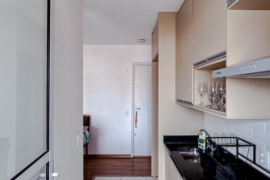 Cozinha de apartamento para alugar com 2 quartos, 42m² em Vila Aricanduva, São Paulo