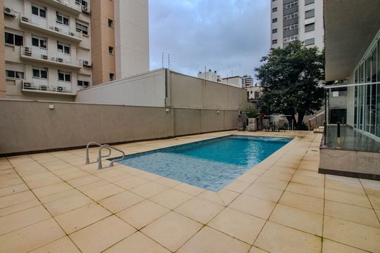 Área comum - Piscina de apartamento à venda com 3 quartos, 92m² em Petrópolis, Porto Alegre