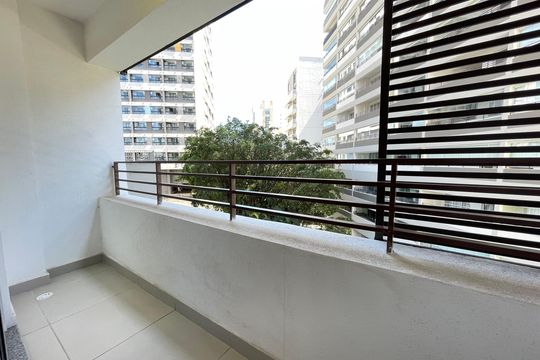 Varanda de apartamento à venda com 1 quarto, 27m² em Butantã, São Paulo