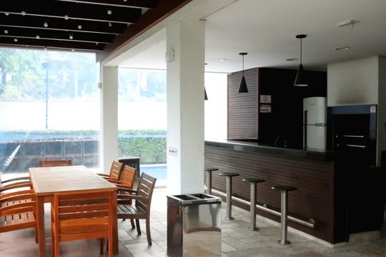 Área comum - Churrasqueira de apartamento para alugar com 2 quartos, 66m² em Socorro, São Paulo