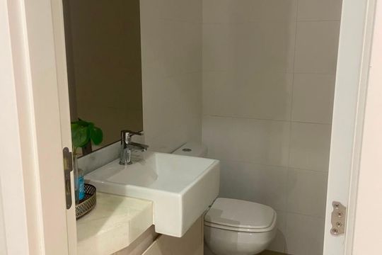 Lavabo de apartamento à venda com 3 quartos, 151m² em Marçola, Belo Horizonte