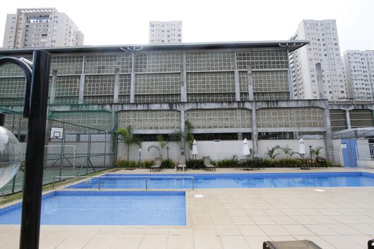 Área comum - Piscina de apartamento para alugar com 2 quartos, 47m² em Jk, Contagem