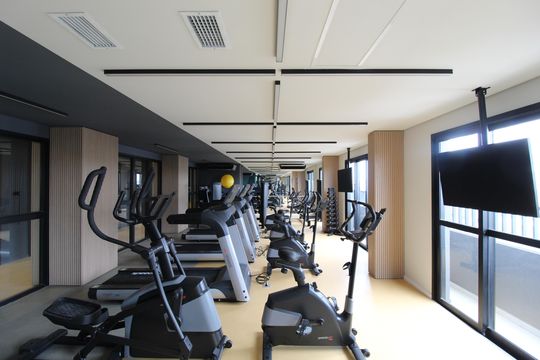 Área Comum - Academia de kitnet/studio à venda com 1 quarto, 24m² em Indianópolis, São Paulo