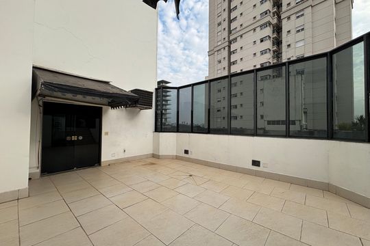 Área externa de apartamento à venda com 1 quarto, 40m² em Jardim Paulista, São Paulo