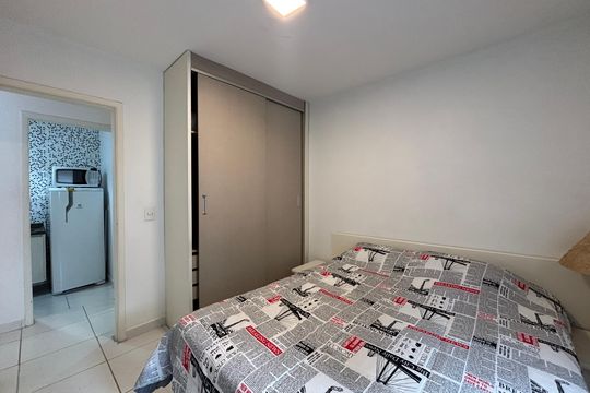 Quarto de apartamento à venda com 1 quarto, 40m² em Jardim Paulista, São Paulo