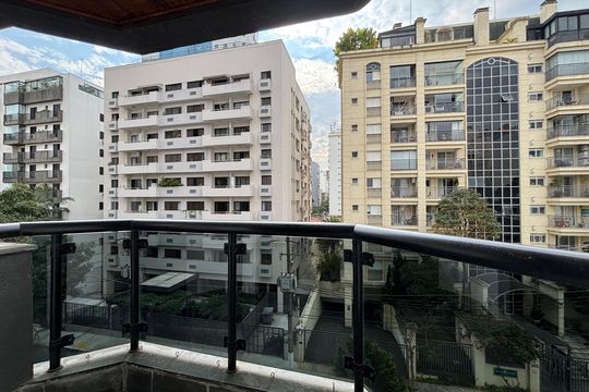 Varanda de apartamento à venda com 1 quarto, 40m² em Jardim Paulista, São Paulo