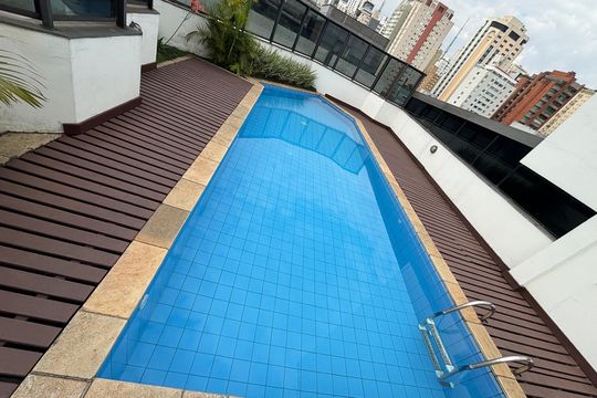 Piscina de apartamento à venda com 1 quarto, 40m² em Jardim Paulista, São Paulo