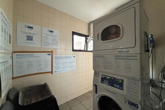 Lavandeira de apartamento à venda com 1 quarto, 40m² em Jardim Paulista, São Paulo