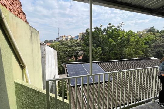 Varanda de casa para alugar com 1 quarto, 32m² em Jardim Bonfiglioli, São Paulo