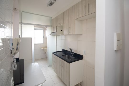 Cozinha - Armários de apartamento para alugar com 2 quartos, 44m² em Ponte Grande, Guarulhos