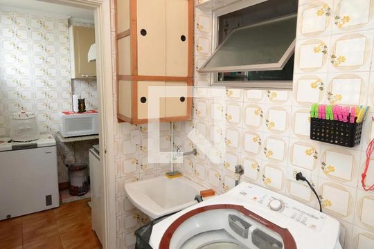 Área de serviço de apartamento à venda com 3 quartos, 80m² em Vila Santana, São Paulo