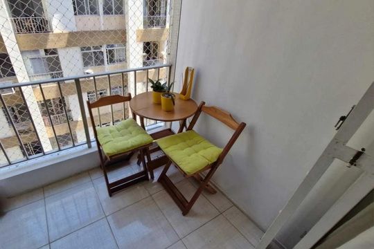 Varanda de apartamento à venda com 2 quartos, 59m² em Engenho Novo, Rio de Janeiro