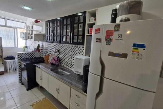 Cozinha de apartamento à venda com 2 quartos, 59m² em Engenho Novo, Rio de Janeiro