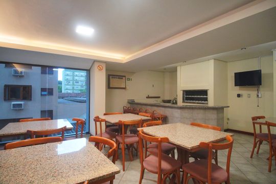 Área comum - Salão de festas de apartamento à venda com 4 quartos, 390m² em Mro Espelho, São Leopoldo