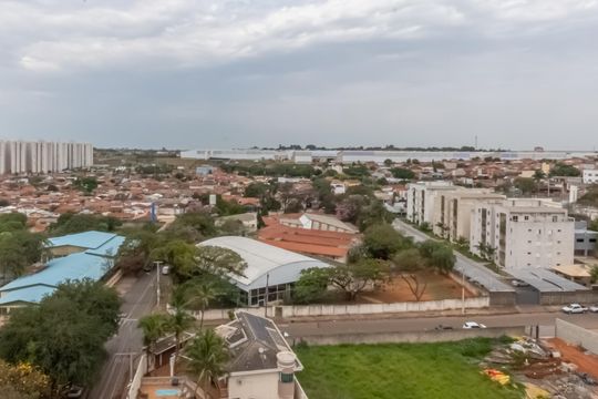Vista  de apartamento à venda com 2 quartos, 56m² em Loteamento Adventista Campineiro, Hortolândia