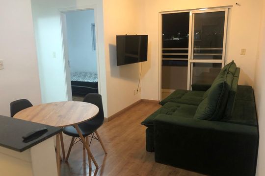Sala de apartamento para alugar com 2 quartos, 60m² em Vila Monteiro, Votorantim