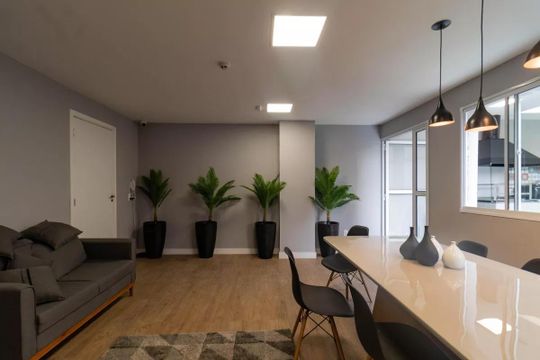 Área comum de apartamento para alugar com 1 quarto, 36m² em Água Branca, São Paulo