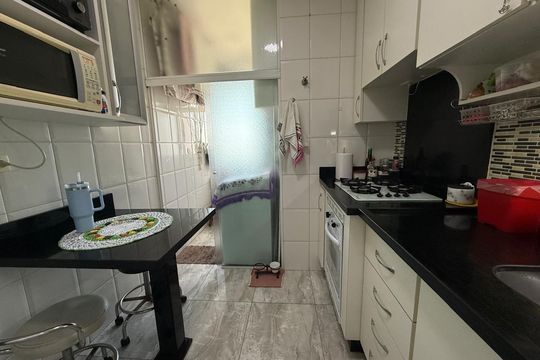 Cozinha de apartamento à venda com 2 quartos, 58m² em Vila Maria, São Paulo