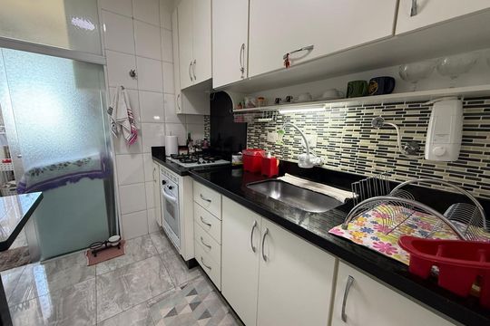Cozinha de apartamento à venda com 2 quartos, 58m² em Vila Maria, São Paulo