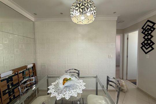 Sala de Jantar de apartamento à venda com 2 quartos, 58m² em Vila Maria, São Paulo