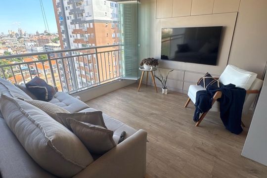 Sala de apartamento à venda com 1 quarto, 39m² em Penha de França, São Paulo