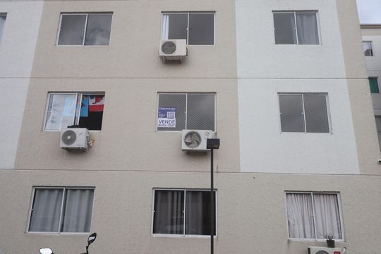 Fachada  de apartamento para alugar com 2 quartos, 41m² em Olaria, Canoas