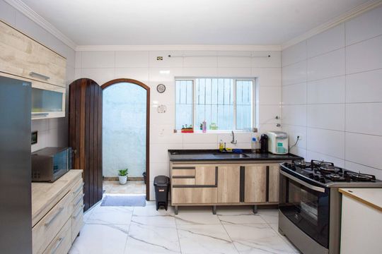 Cozinha de casa à venda com 4 quartos, 170m² em Campanário, Diadema