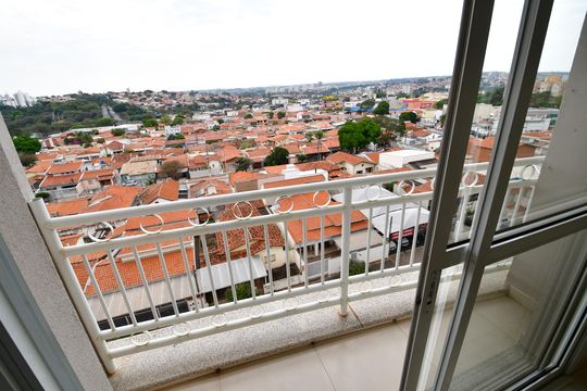 Sala - Sacada de apartamento à venda com 2 quartos, 70m² em Jardim Bela Vista, Campinas