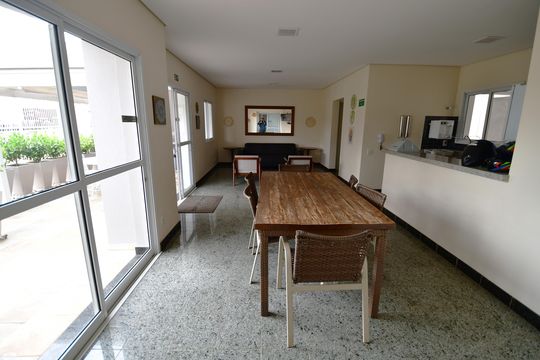 Área comum - Salão de festas de apartamento à venda com 2 quartos, 70m² em Jardim Bela Vista, Campinas