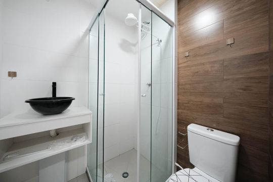 Banheiro de apartamento para alugar com 2 quartos, 37m² em Cidade Patriarca, São Paulo
