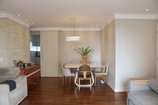 Sala de apartamento à venda com 3 quartos, 125m² em Vila Leopoldina, São Paulo