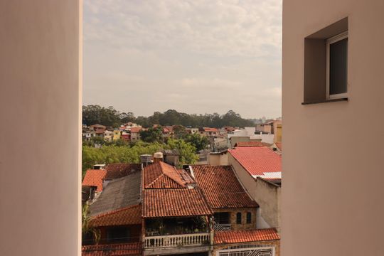 Vista da Sala de apartamento à venda com 2 quartos, 104m² em Jardim Las Vegas, Santo André