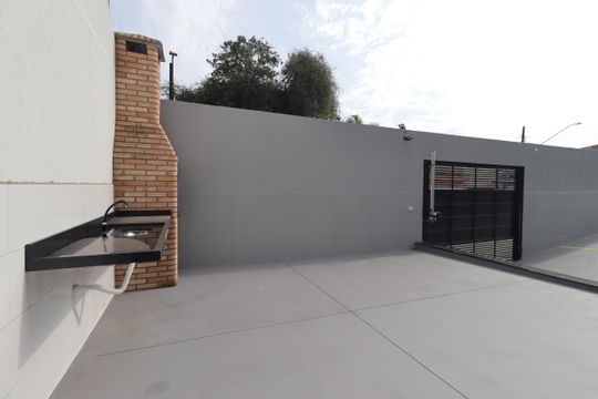 Área Comum - Churrasqueira de apartamento à venda com 2 quartos, 104m² em Jardim Las Vegas, Santo André