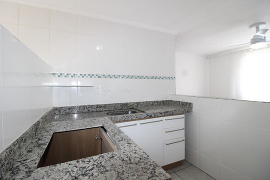 Cozinha de apartamento para alugar com 2 quartos, 45m² em Conjunto Habitacional Santa Etelvina Ii, São Paulo