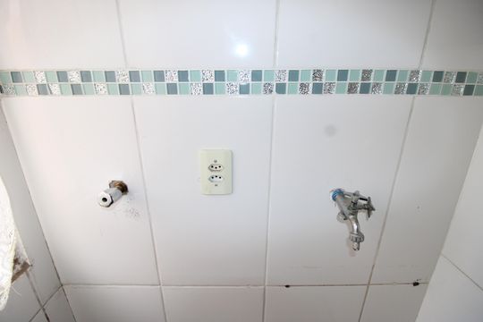 Área de Serviço de apartamento para alugar com 2 quartos, 45m² em Conjunto Habitacional Santa Etelvina Ii, São Paulo