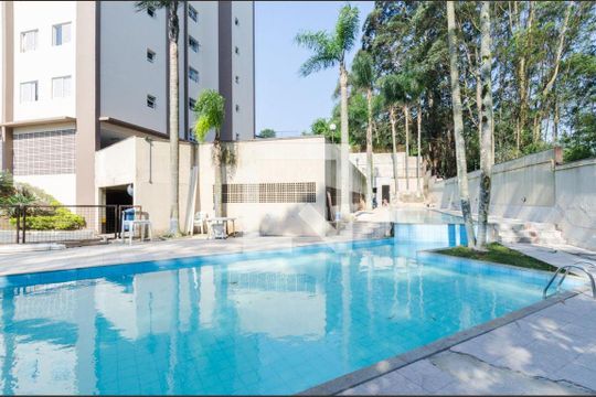 Área comum - Piscina de apartamento para alugar com 2 quartos, 70m² em Jardim das Acacias, São Bernardo do Campo