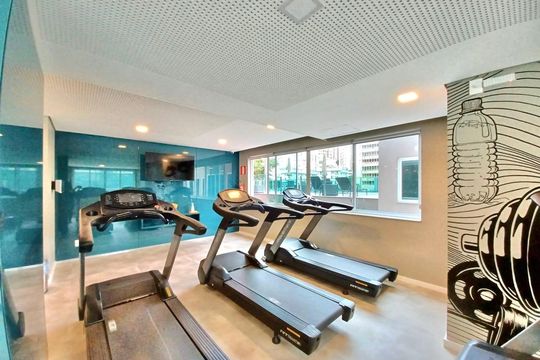 Área comum - Academia de apartamento à venda com 2 quartos, 66m² em Vila Paris, Belo Horizonte