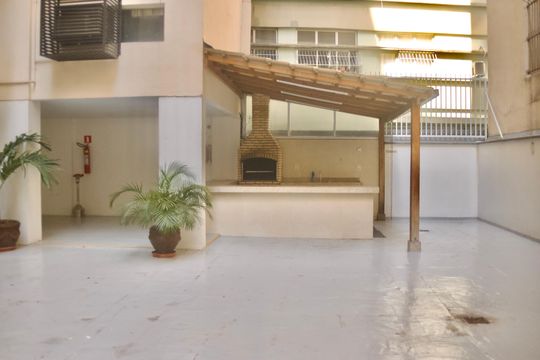 Área comum - Churrasqueira de apartamento à venda com 2 quartos, 70m² em Copacabana, Rio de Janeiro
