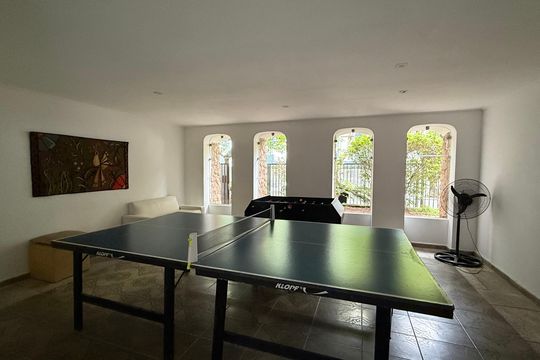 Área comum de apartamento para alugar com 3 quartos, 76m² em Jardim Tres Marias, Guarujá