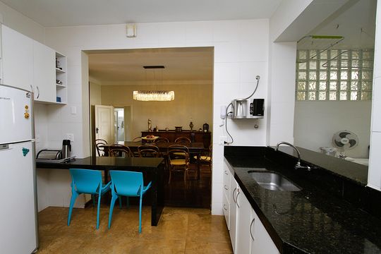 Cozinha de apartamento à venda com 4 quartos, 184m² em Gutierrez, Belo Horizonte