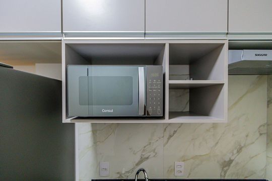 Studio - Cozinha de kitnet/studio para alugar com 1 quarto, 26m² em Perdizes, São Paulo