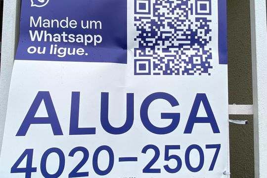 Placa de apartamento para alugar com 2 quartos, 37m² em Penha de França, São Paulo