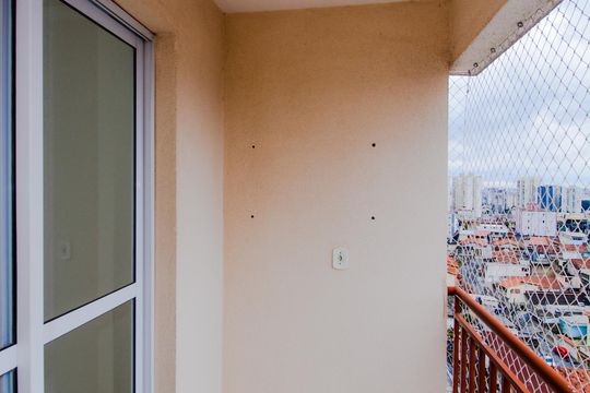 Varanda da Sala de apartamento à venda com 3 quartos, 70m² em Jardim Terezopolis, Guarulhos