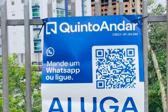 Placa de apartamento para alugar com 4 quartos, 132m² em Jardim Branca Flor, Embu das Artes
