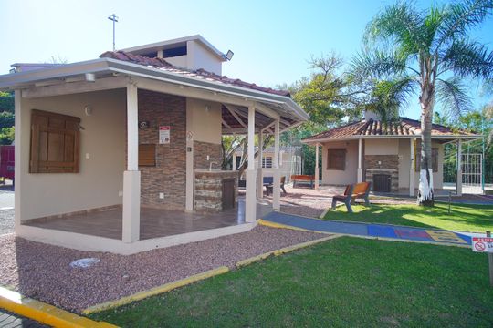 Área comum - Churrasqueira de apartamento para alugar com 3 quartos, 68m² em Feitoria, São Leopoldo