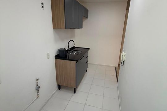 Cozinha de apartamento à venda com 1 quarto, 41m² em Jardim Boa Vista, Osasco
