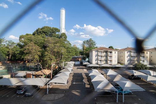 Varanda - Vista de apartamento à venda com 2 quartos, 53m² em Jardim Santa Izabel, Hortolândia