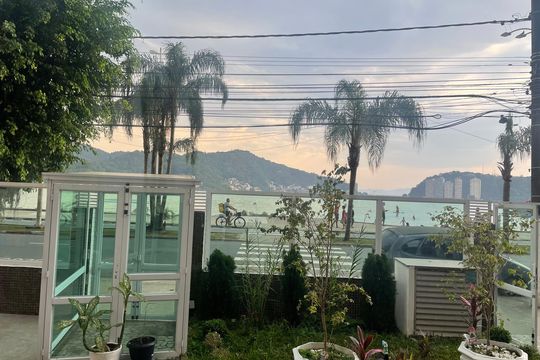 Área comum de apartamento para alugar com 3 quartos, 100m² em Centro, São Vicente